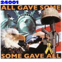 Click to order printed t-shirt 24001... All Gave Some, Some Gave All