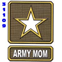 Click to order printed t-shirt 31109... Army Mom