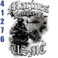 Click to order printed t-shirt 41276... Marines Semper Fi USMC 