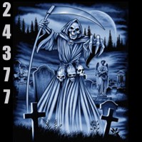 Reaper Cemetary T-Shirt Design